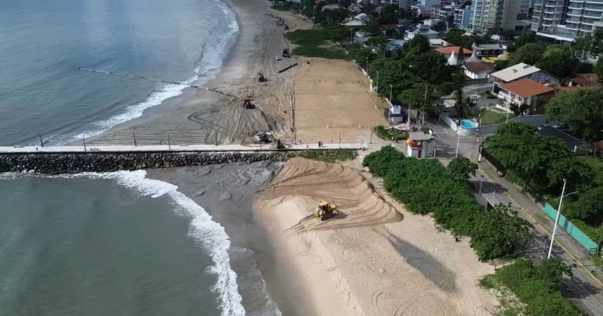 Praias perdem selo internacional após obra e acendem alerta no litoral de SC