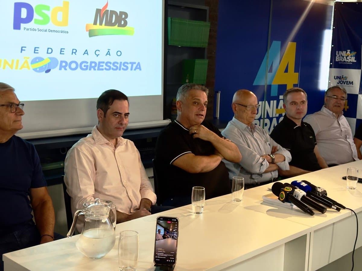 MDB de vice e Amin ao Senado: João Rodrigues fecha aliança para disputar o governo de SC