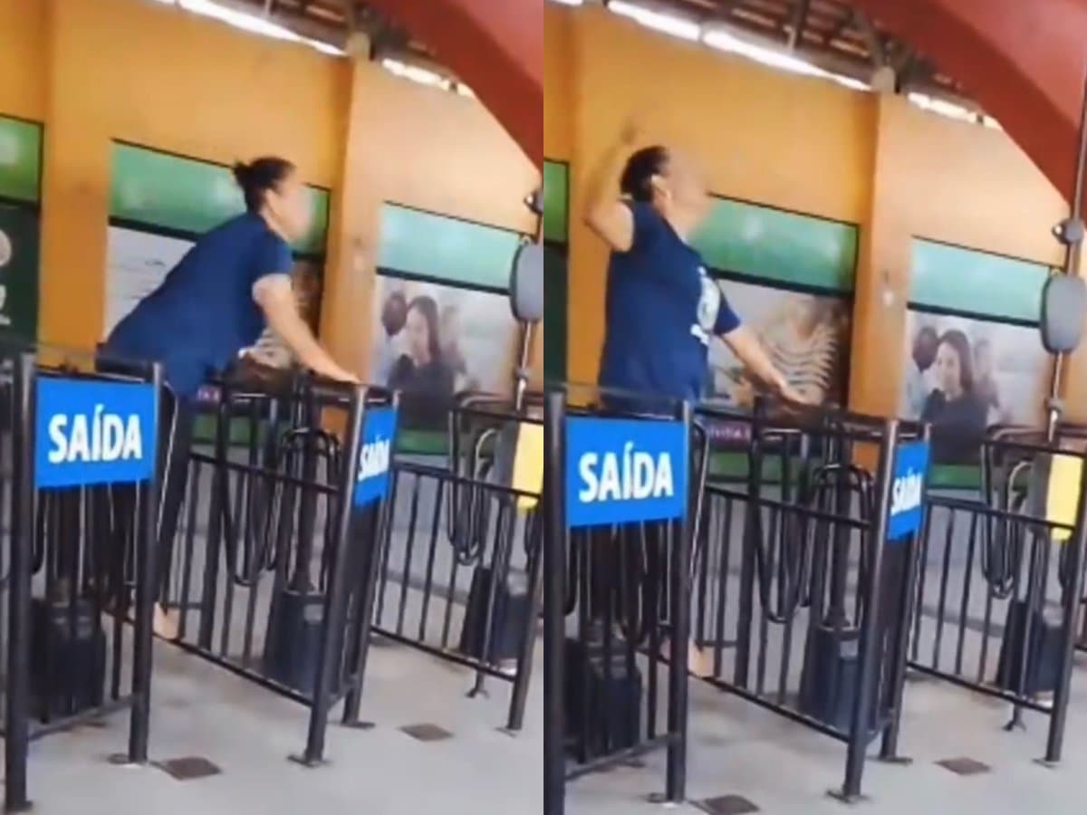 “Não queria pagar”: mulher xinga funcionários, cospe em jovem e gera caos em terminal de ônibus em SC