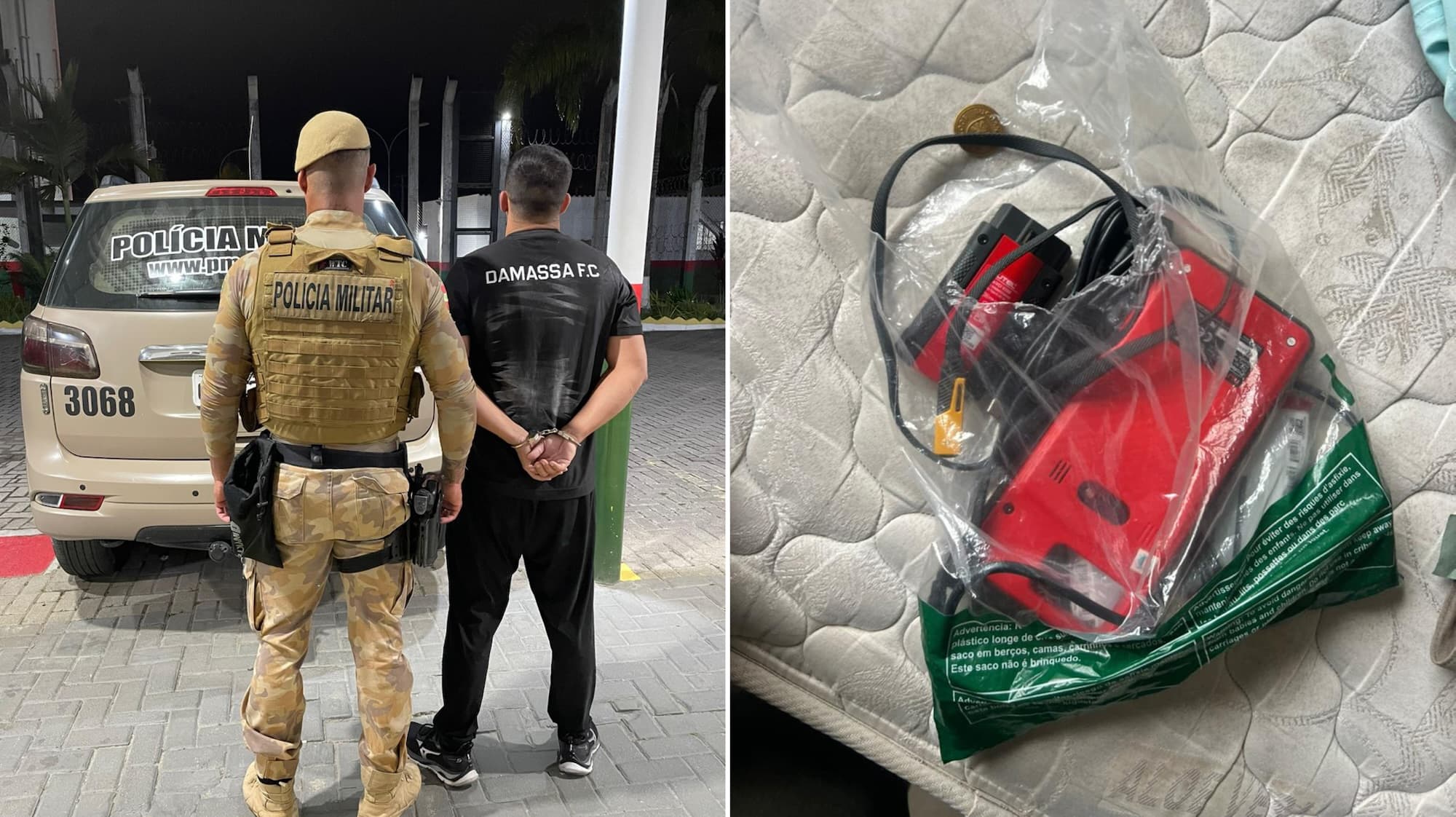 Acusado de furtos e roubos de caminhonetes é preso com mais de 16 anos de pena em Camboriú