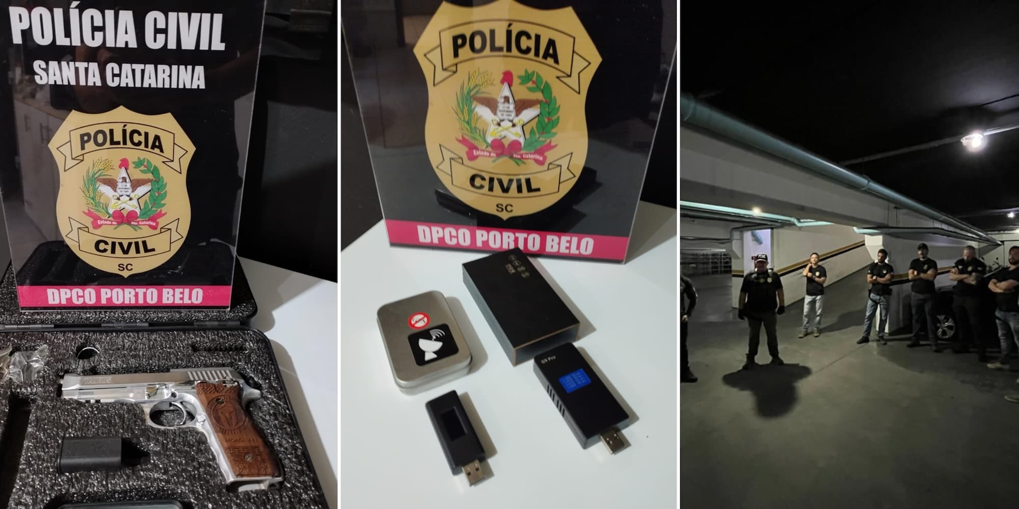 Ladrões que atacavam construtoras em Itapema e Porto Belo são alvo de operação da PCSC