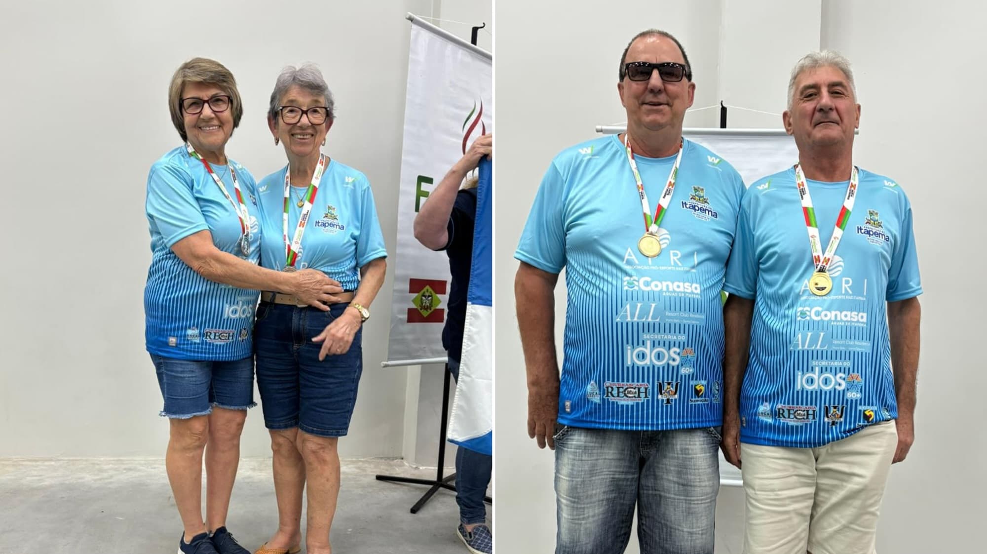 Itapema conquista ouro e prata na canastra dos JASTI e garante vaga na fase estadual