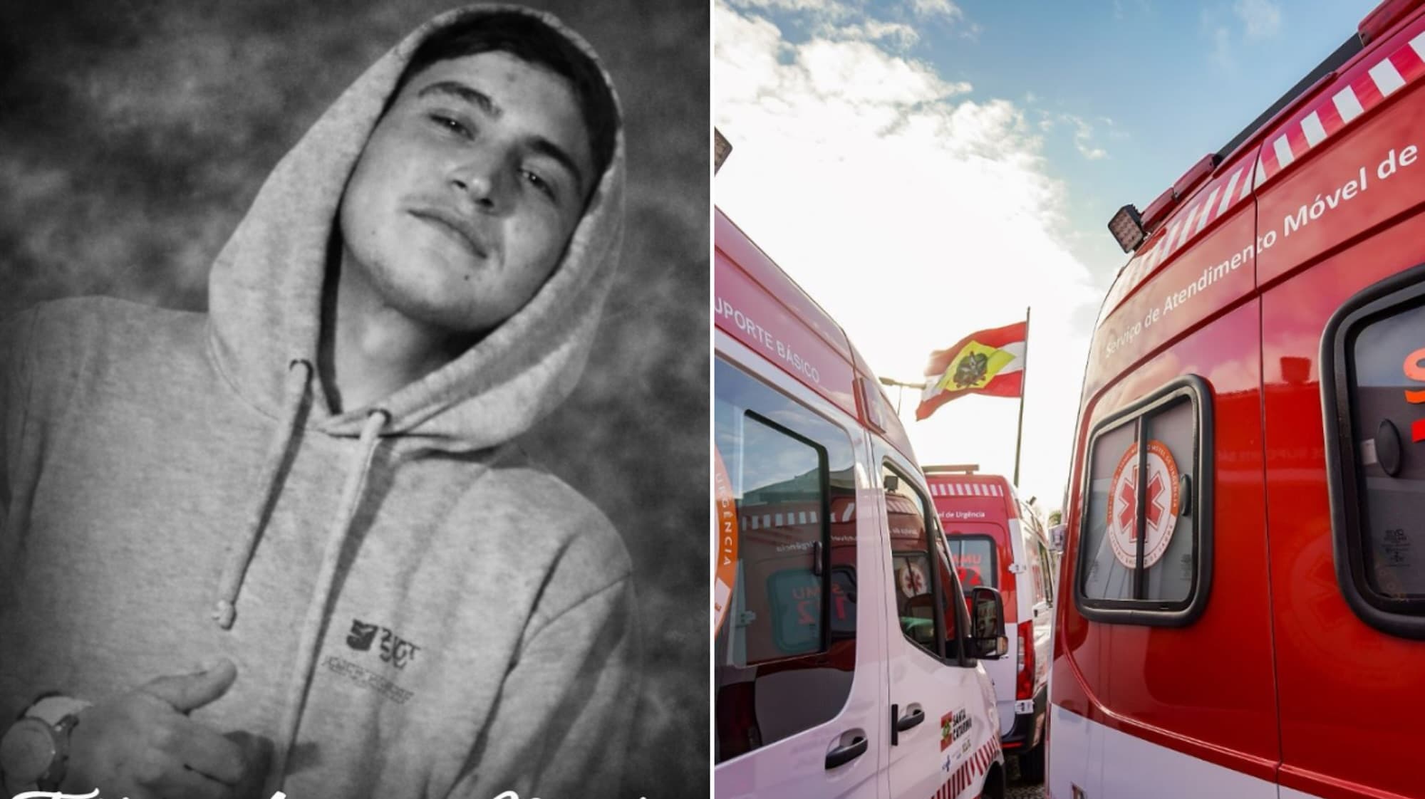 “Deixou um lindo filho”: jovem de 21 anos morre de forma trágica na Grande Florianópolis