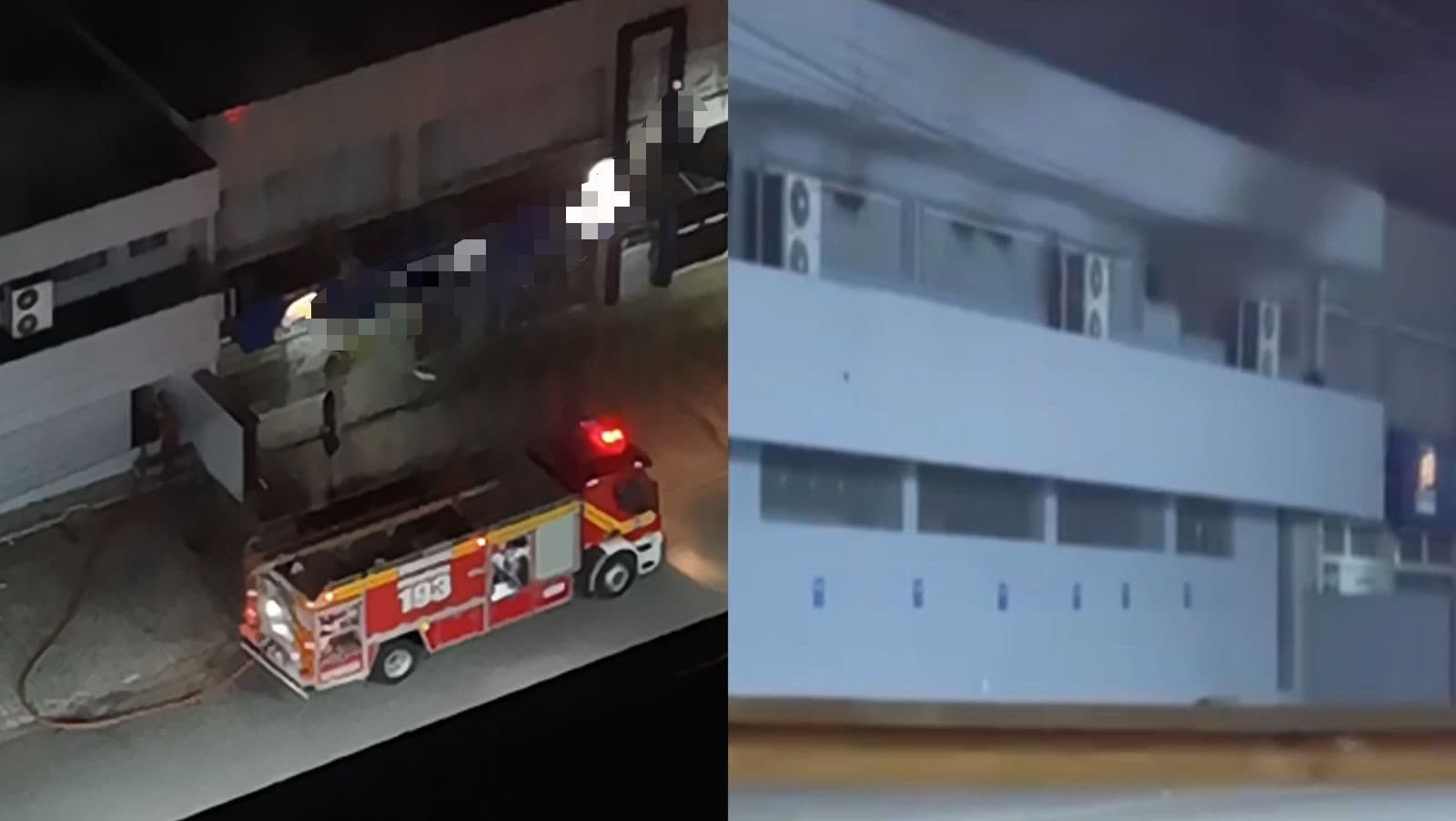 URGENTE: incêndio em loja de móveis mobiliza bombeiros em Tijucas