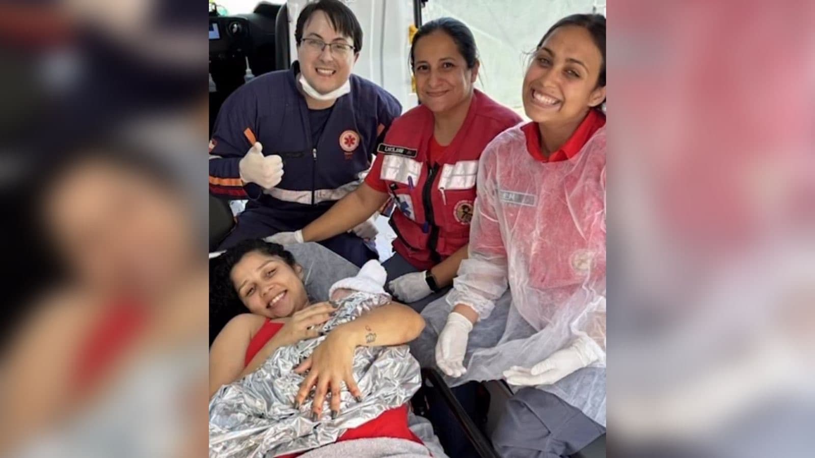 Gestante entra em trabalho de parto e bebê nasce antes do socorro chegar em SC