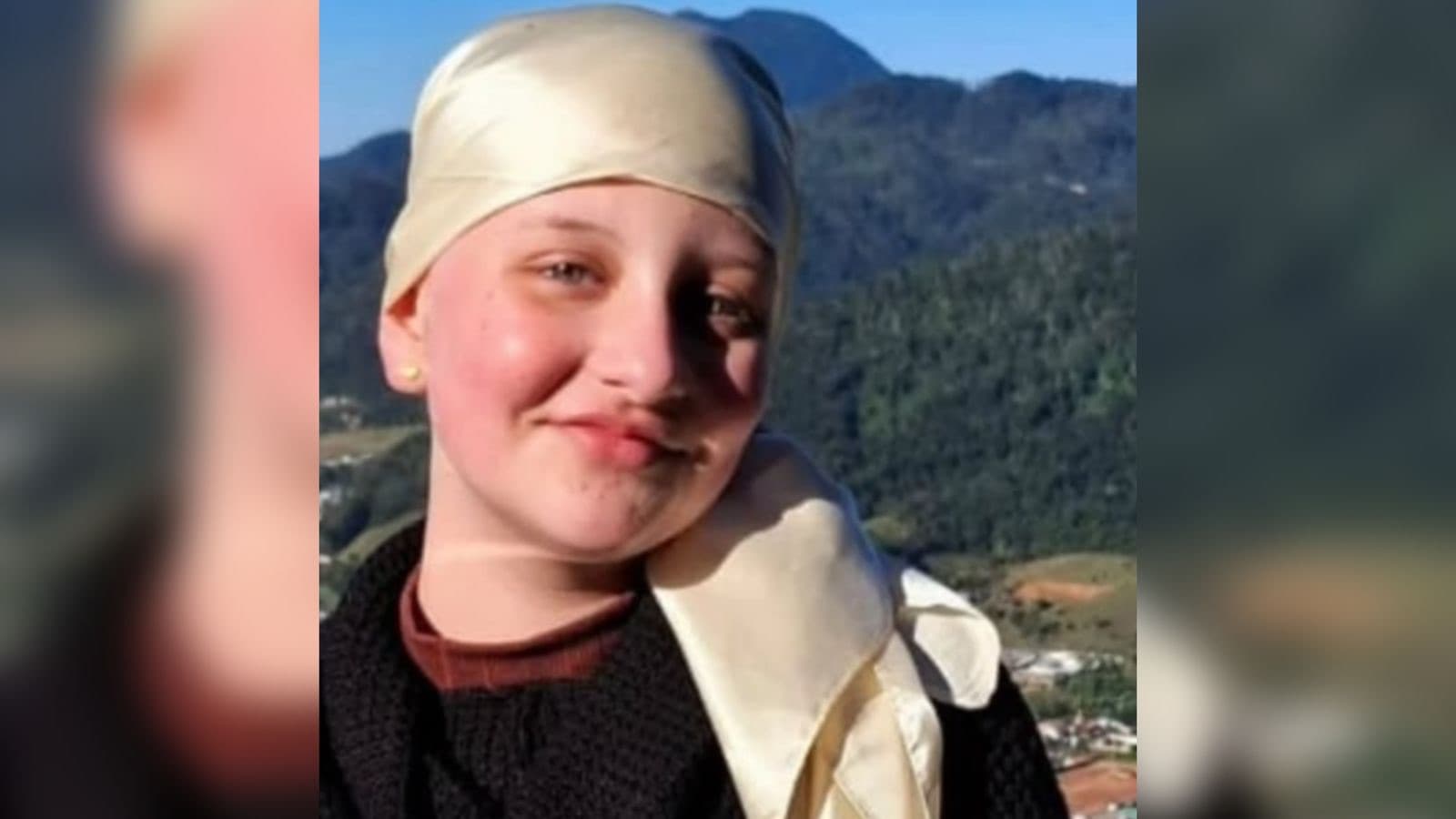 Menina de 12 anos luta contra câncer em SC e família pede ajuda para custear última dose de remédio