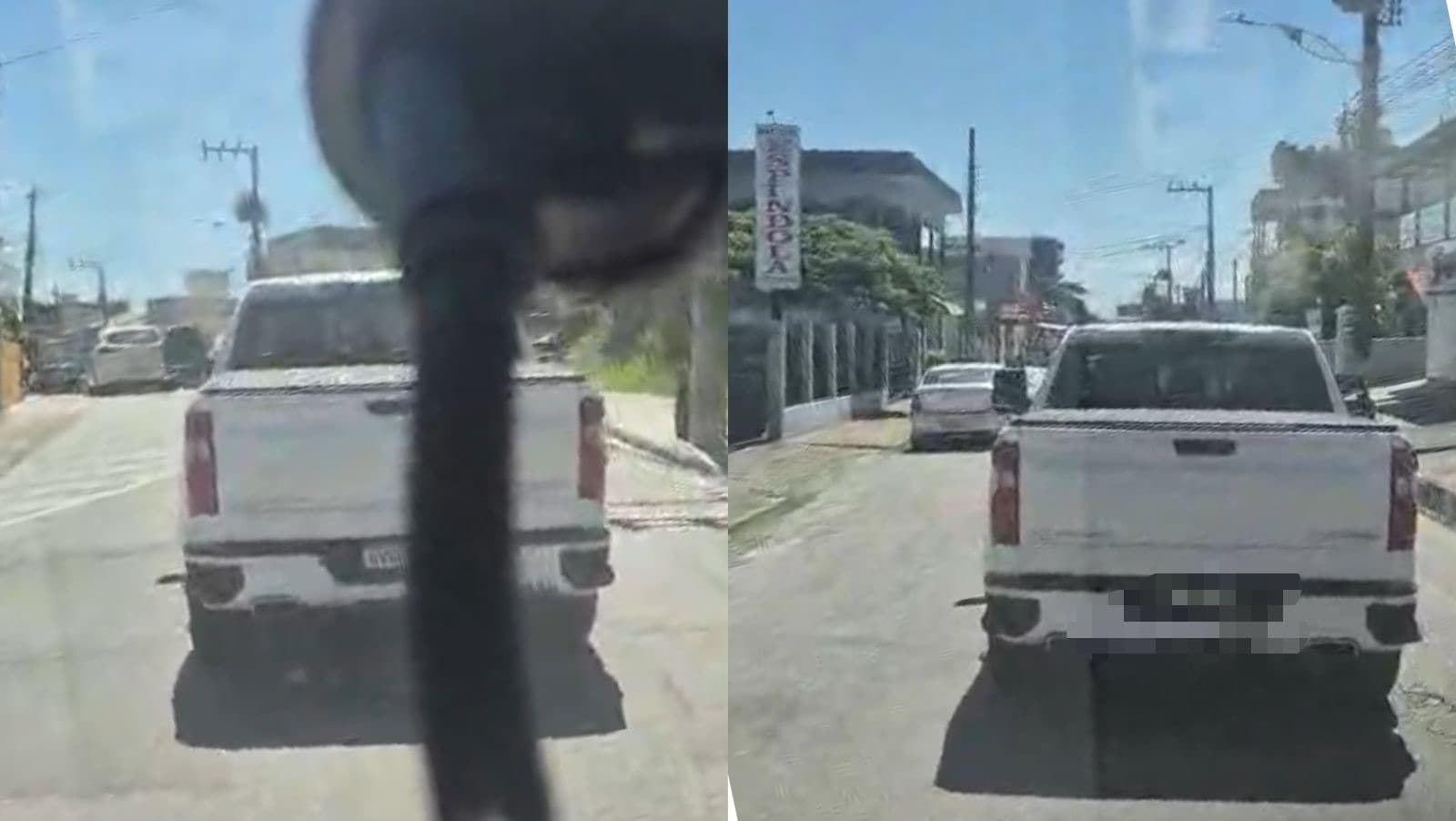 Motorista não deixa ambulância passar durante resgate de criança autista em SC