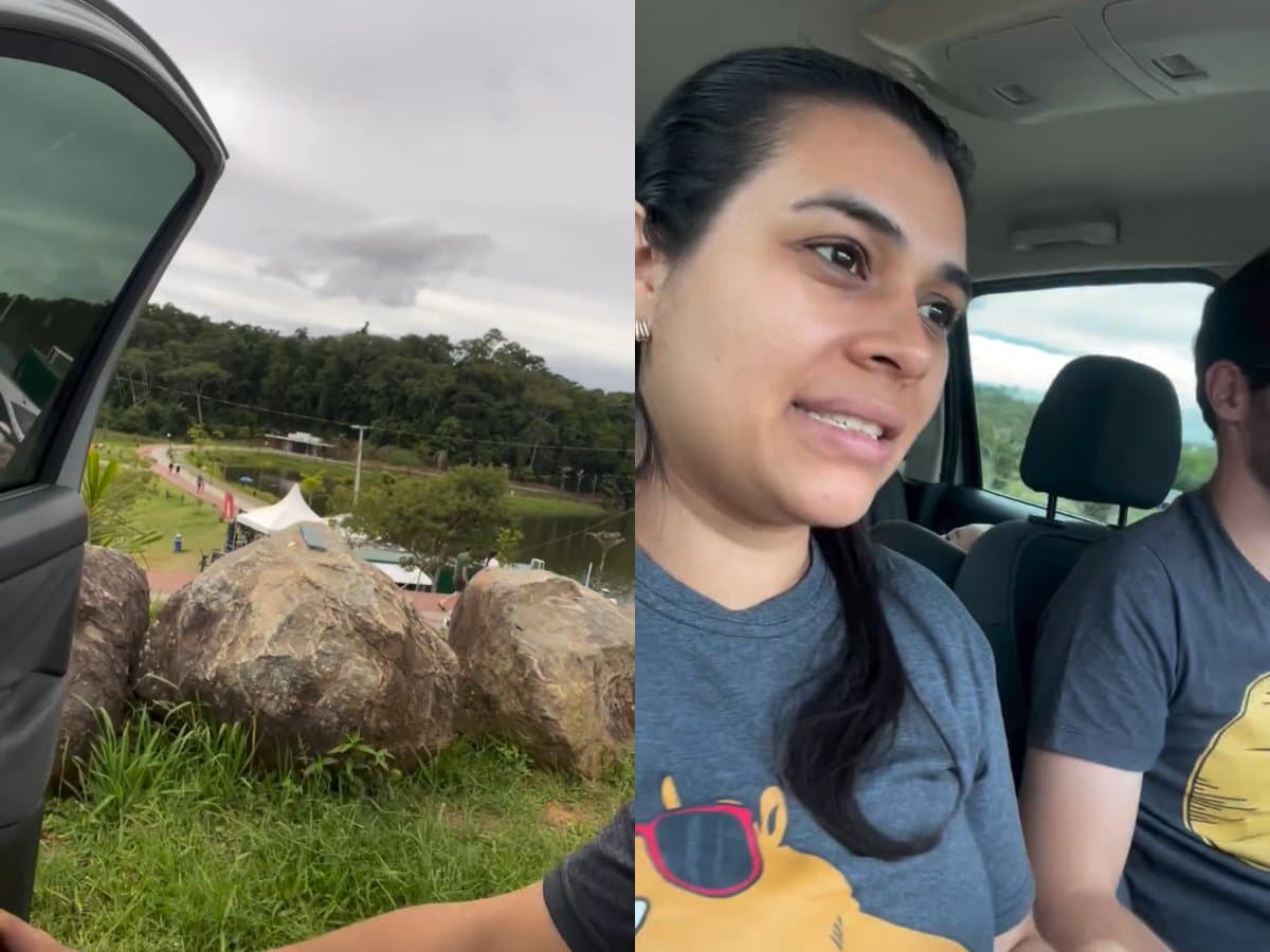 “Não é fácil conseguir as coisas”: família se surpreende ao encontrar celular esquecido em parque de SC