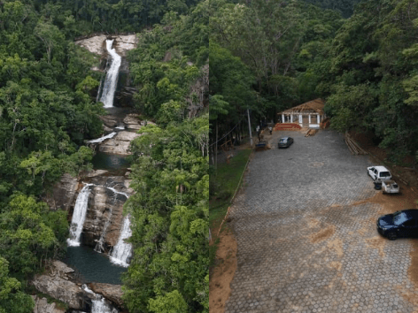 Cascata do Fernandes no Vale do Rio Tijucas deve reabrir para banho?