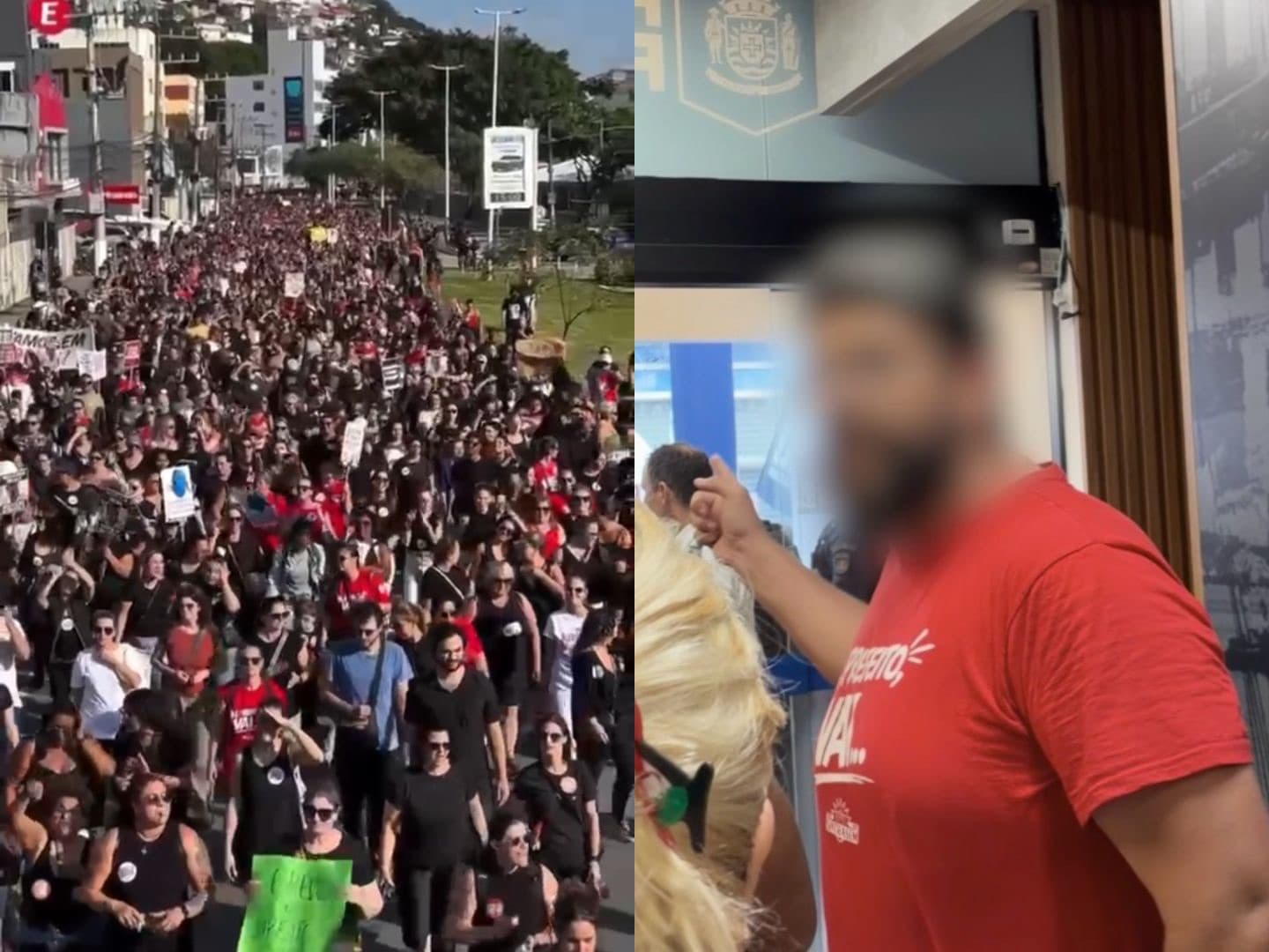 Sindicato ameaça “banho de sangue descontrolado” em Florianópolis; prefeito demitiu 190 grevistas