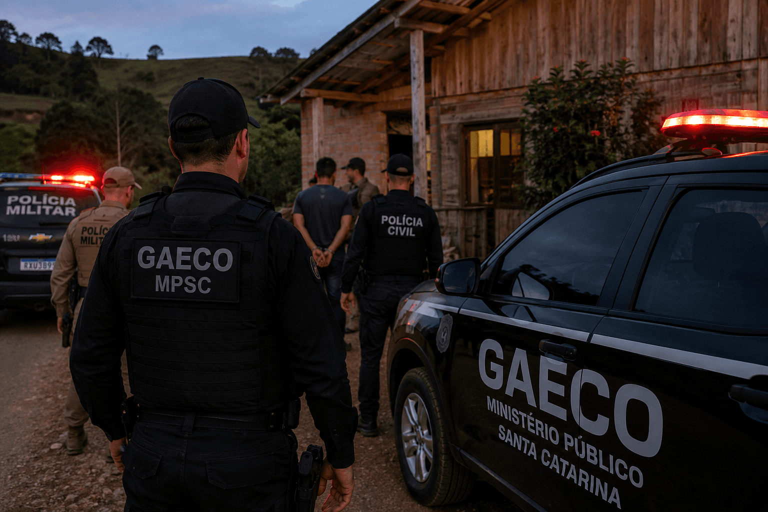 Mentor de ataque com incêndio em propriedade rural é preso em operação do GAECO