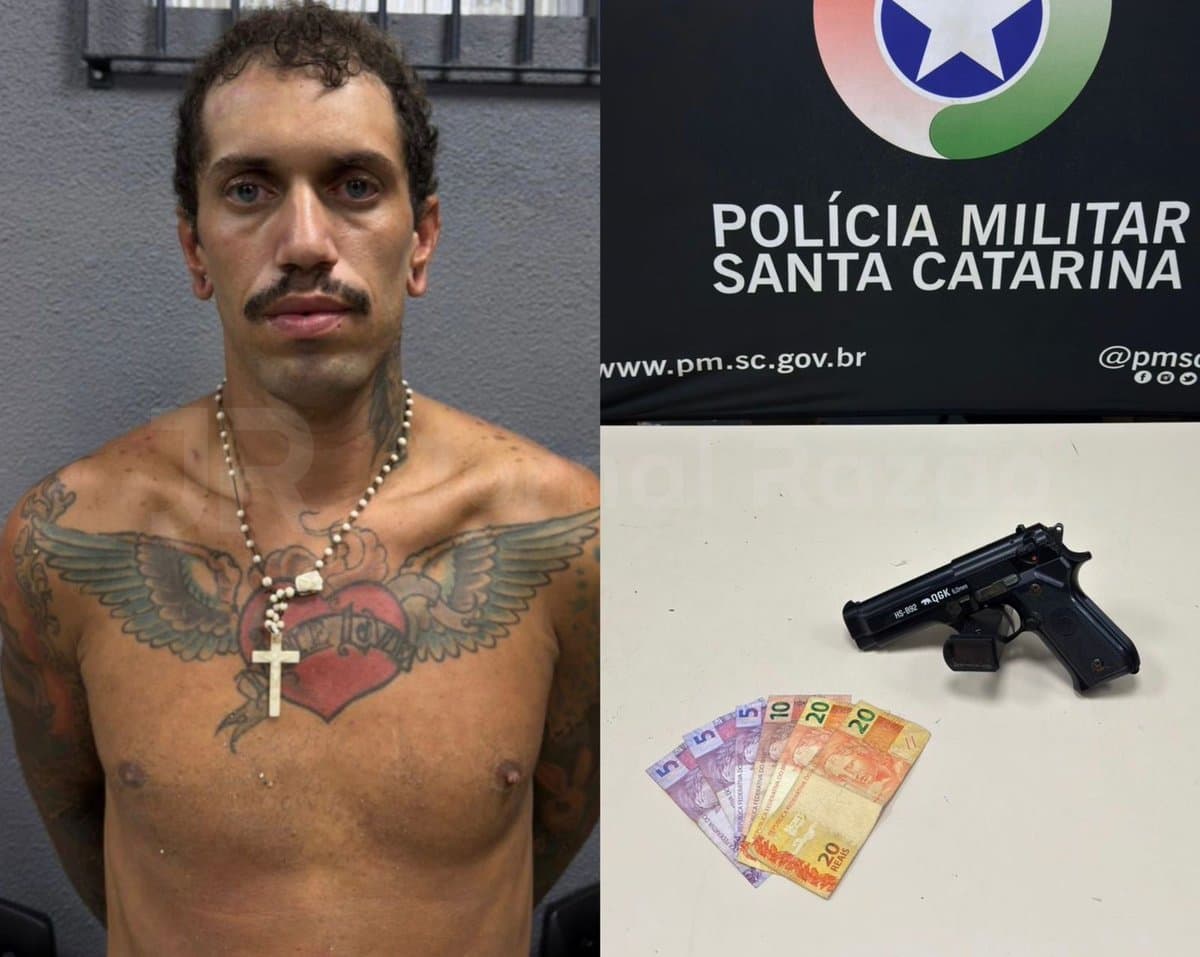 Criminoso que “tocou o terror” em Florianópolis é preso pela 2ª vez em menos de 15 dias