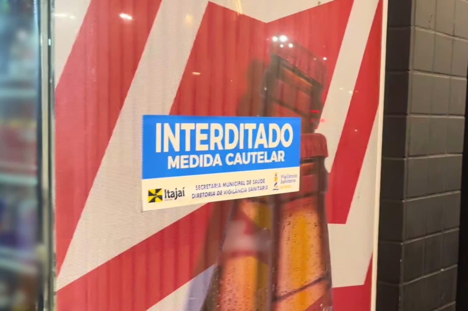 Dois bares são interditados durante operação no Contorno Sul, em Itajaí