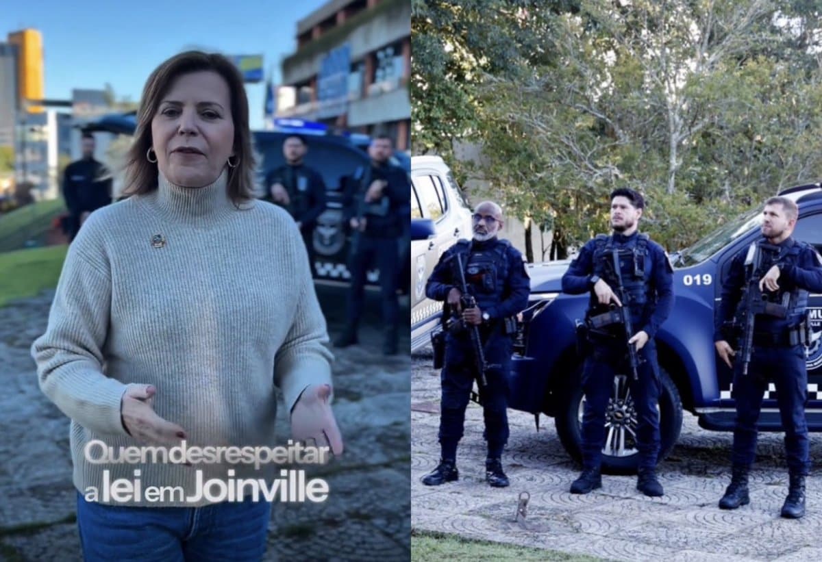 Prefeita de Joinville entrega viaturas blindadas para a GM e manda recado para criminosos
