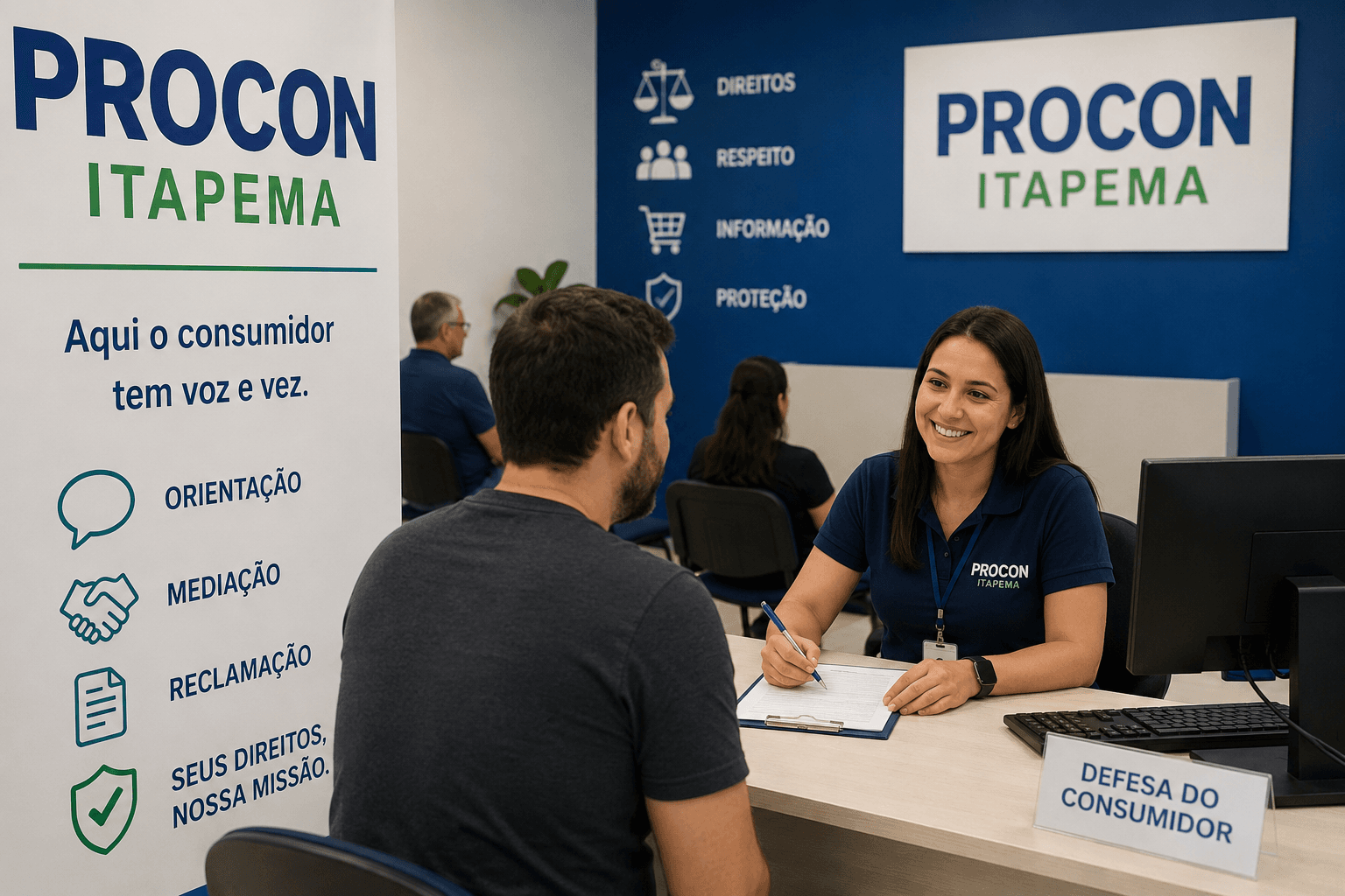 Itapema terá reestruturação do Procon após acordo entre MPSC e Prefeitura