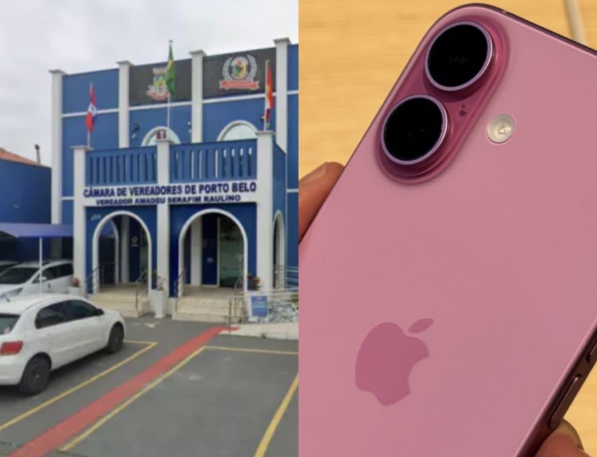 Após repercussão, Câmara de Porto Belo desiste dos iPhones de R$ 124 mil