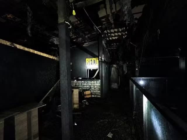 “Vamos dar a volta por cima”, diz dono de casa de eventos destruída por incêndio em Florianópolis