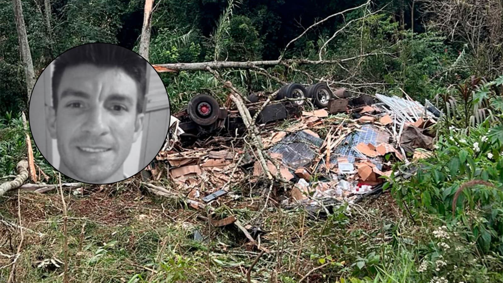 “Descansa em paz, meu irmão”: família lamenta morte de caminhoneiro em acidente no Oeste de SC