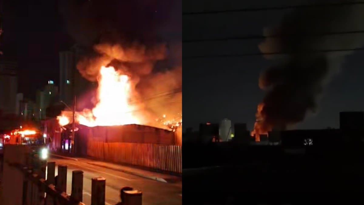 Igreja é destruída por incêndio uma hora após estudo bíblico em Balneário Camboriú