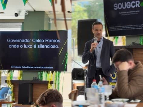 Evento reúne mais de 50 empresários e debate futuro de Governador Celso Ramos