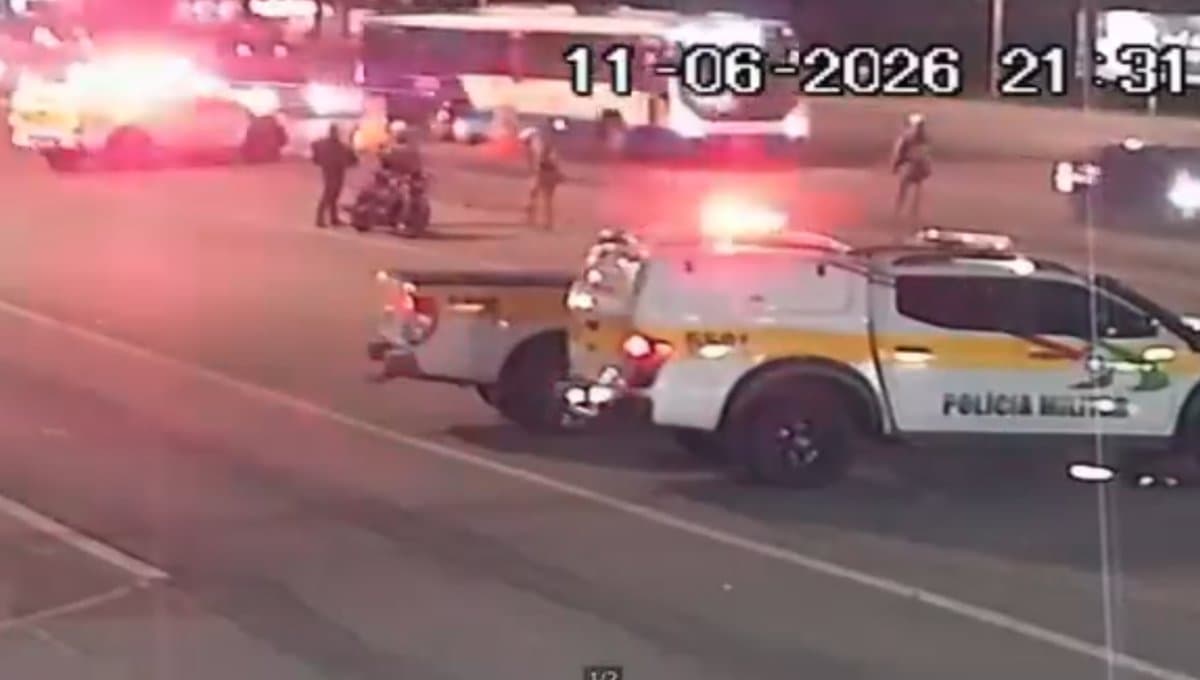 Motorista é detido após ignorar abordagem e fugir por quilômetros em rodovia de Florianópolis