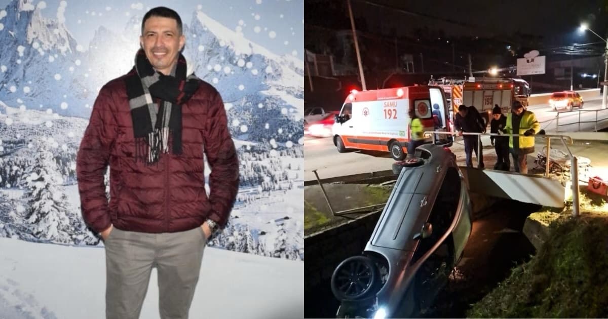 Motorista que foi ejetado durante capotamento não resiste aos ferimentos e morre em Brusque