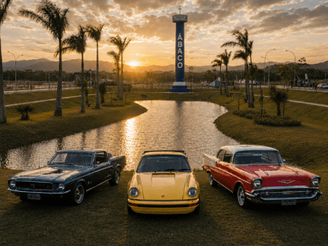 Evento gratuito reúne carros, rock e food trucks na Grande Florianópolis neste sábado