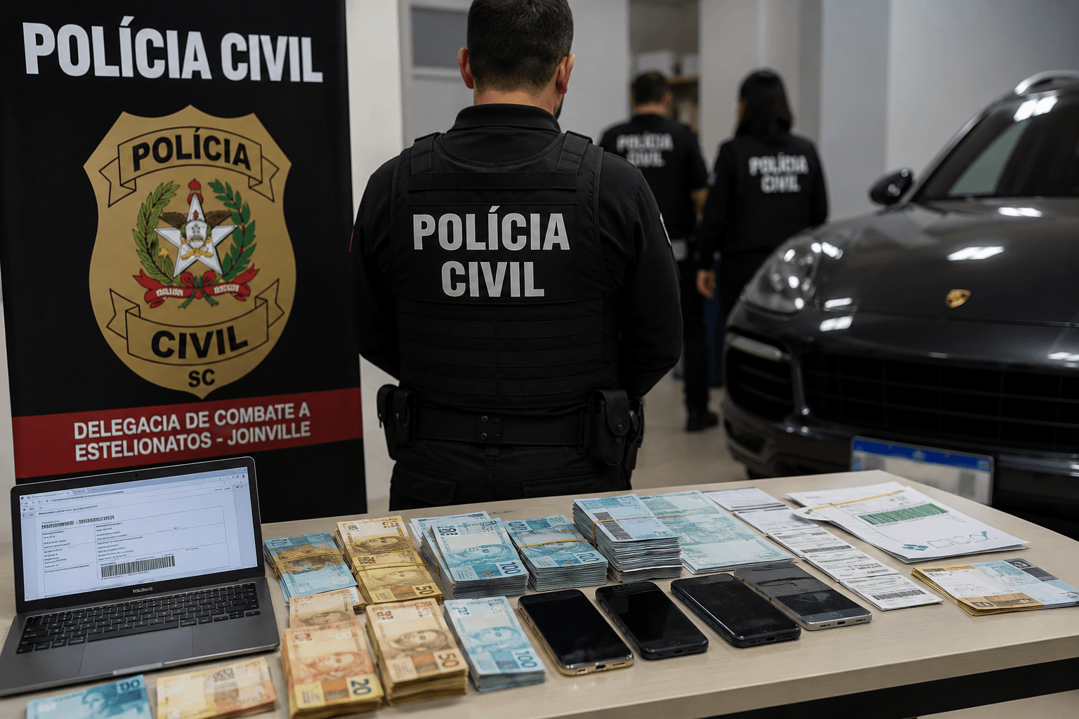 Operação mira esquema de boletos falsos que causou prejuízo de R$ 2 milhões
