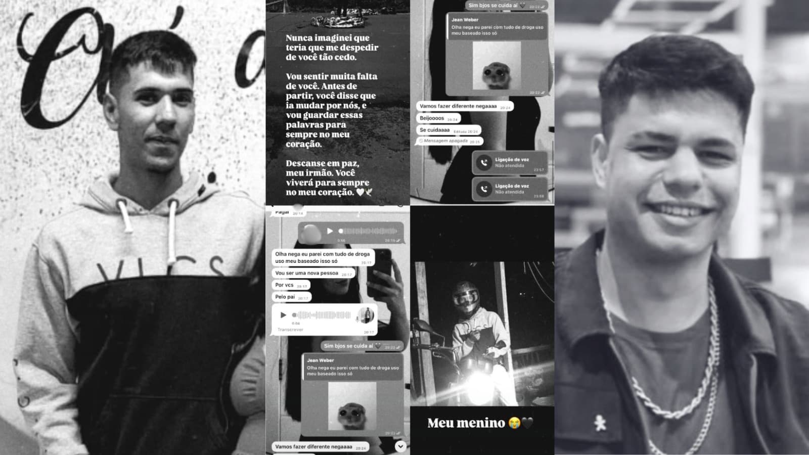 “Vou mudar por nós”: a última promessa de jovem à irmã antes de morrer em acidente no Extremo-Oeste catarinense