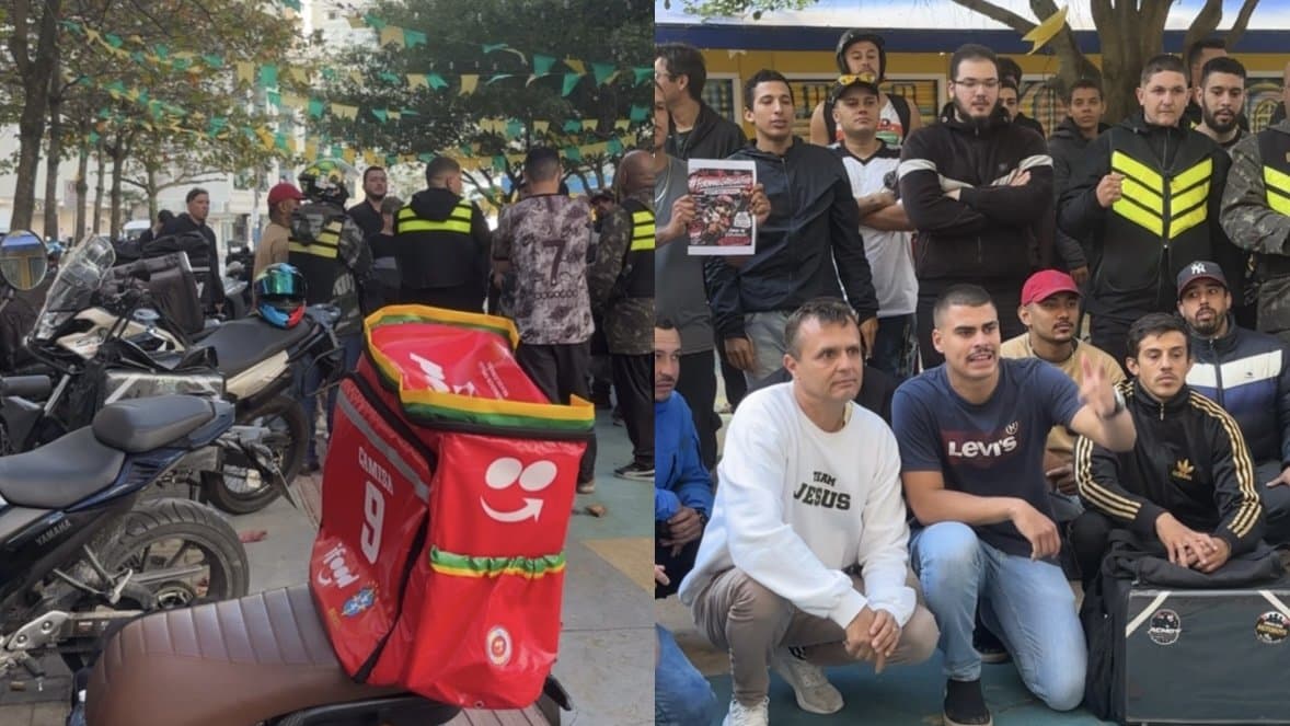 Entregadores de Balneário Camboriú se organizam pra greve contra o iFood nos próximos dias