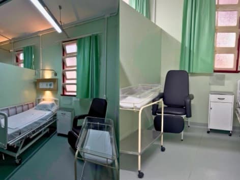 Fim das cortinas: maternidade de SC entrega quartos mais amplos e com mais privacidade para mães e bebês