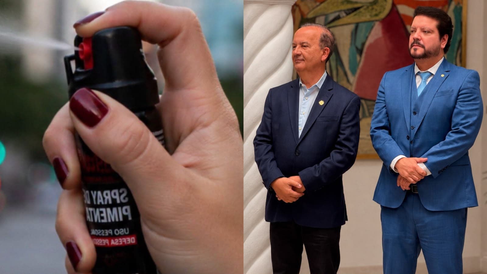 Agora é lei: mulheres de todo o Brasil poderão usar spray de pimenta após iniciativa de deputado de SC