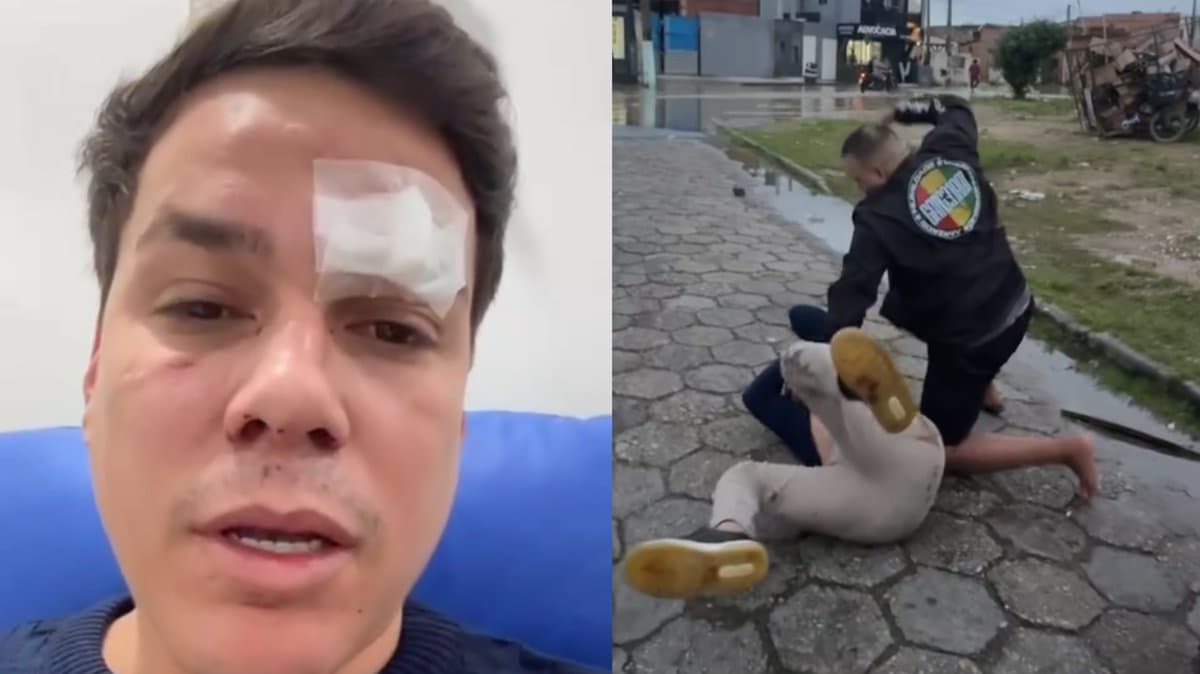 VÍDEO: Vereador é agredido com socos e pauladas por morador em Navegantes