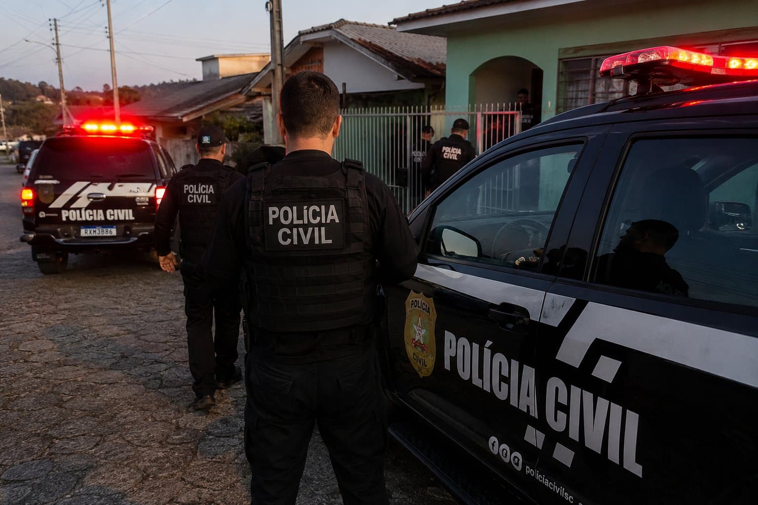 ● Operação contra organização criminosa prende três homens e apreende crack em Brusque