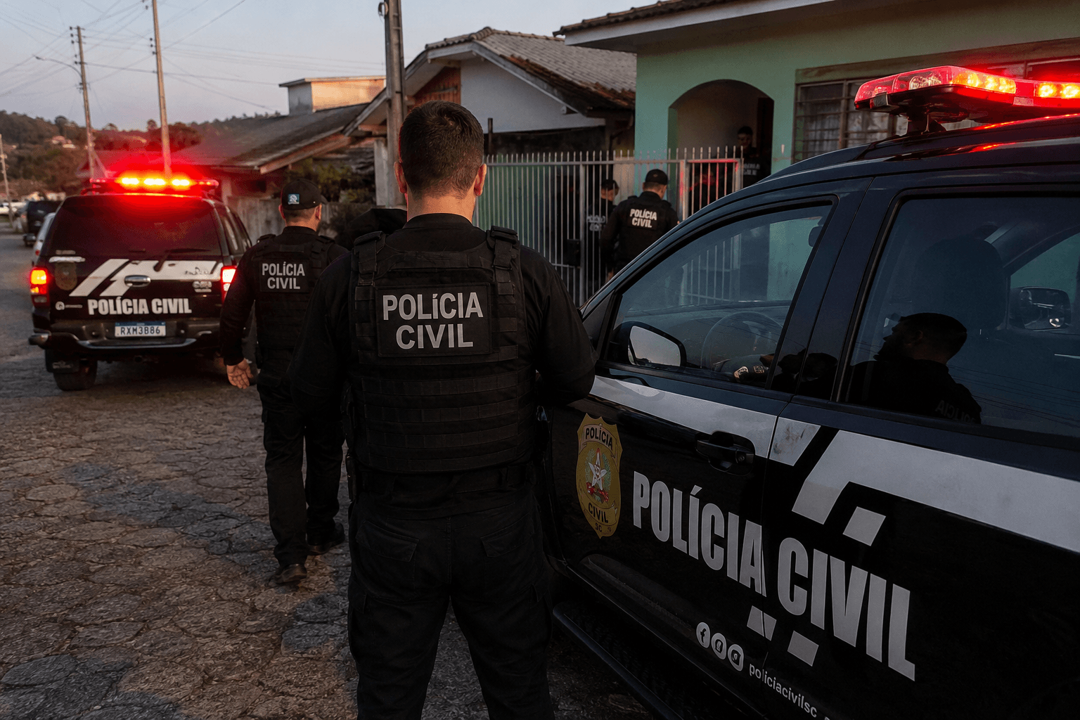 ● Operação contra organização criminosa prende três homens e apreende crack em Brusque