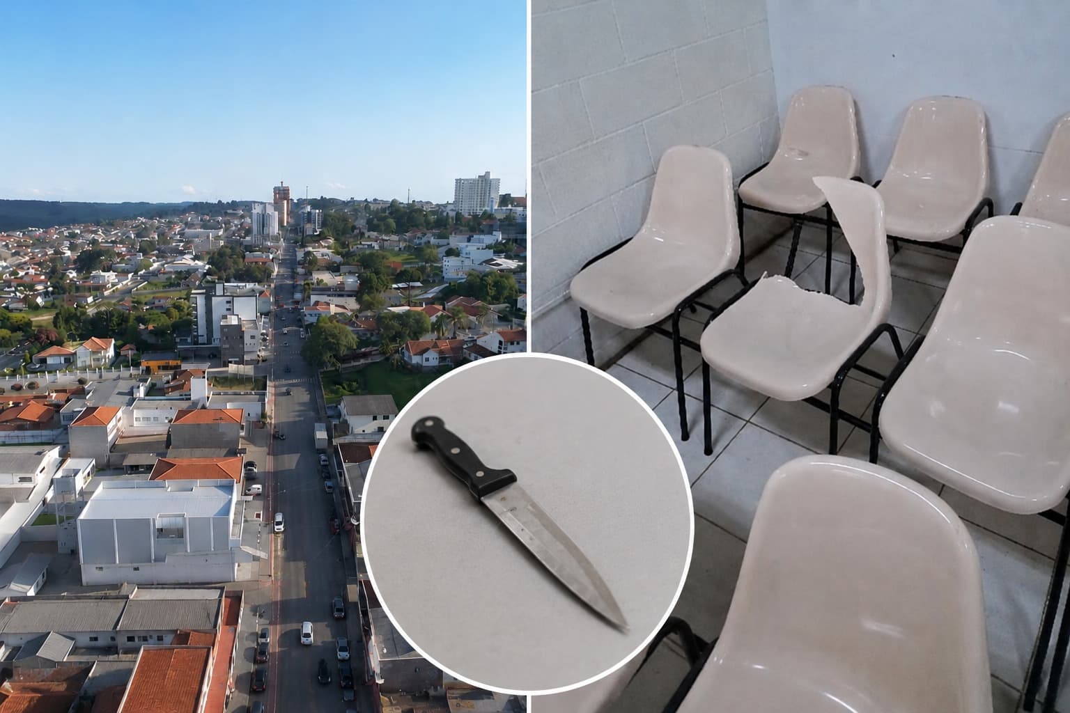 “Te mato se te encontrar na rua”: homem é esfaqueado durante briga em posto de saúde em SC