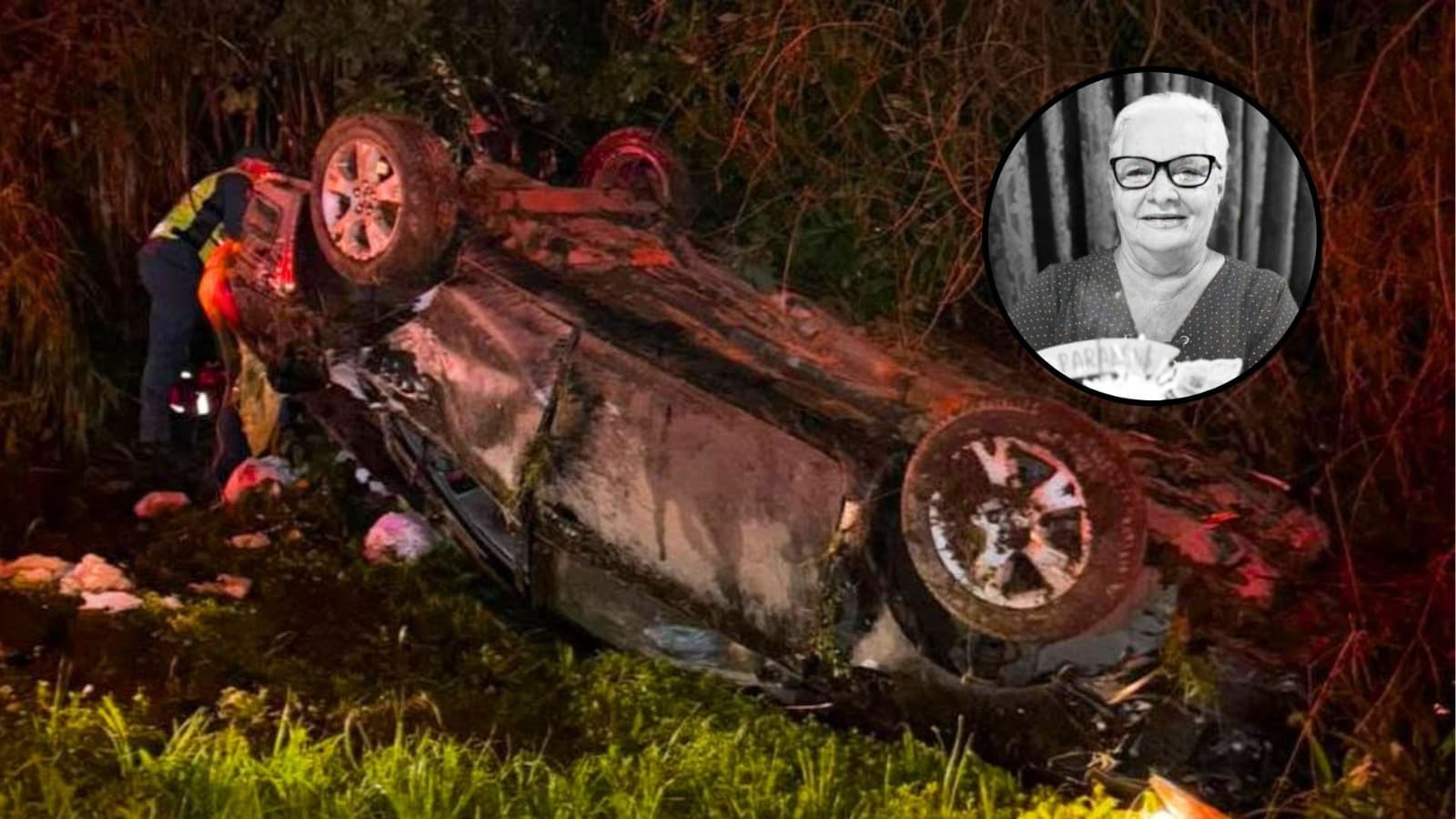 “Uma perda irreparável”: capotamento na BR-280, em Mafra, mata líder comunitária do Paraná