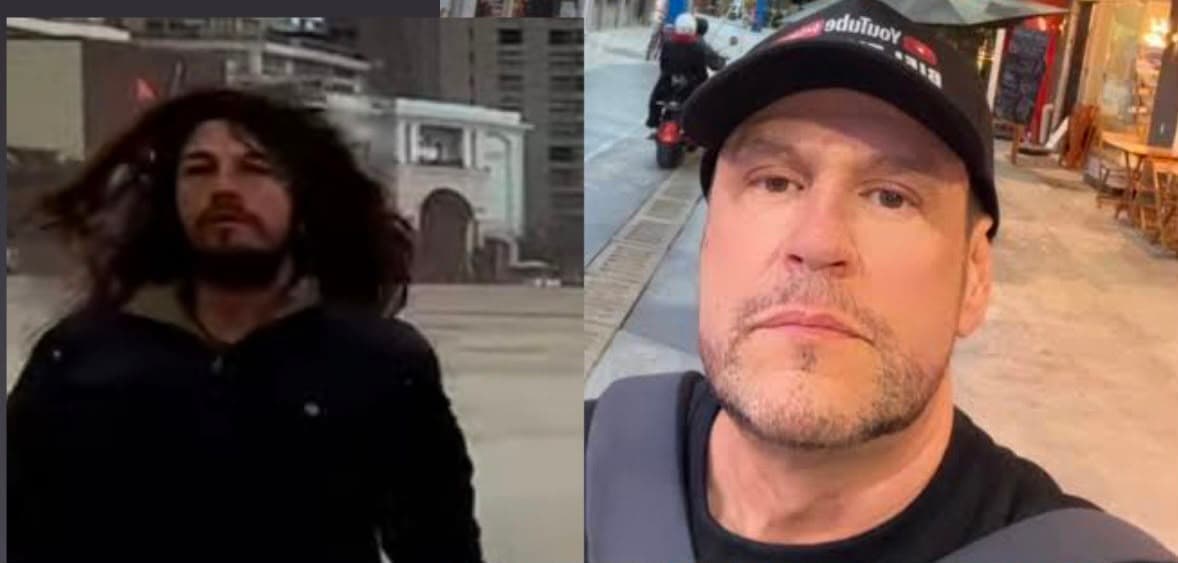 “Tá me filmando”: youtuber é agredido ao vivo na Praia Central de Balneário Camboriú