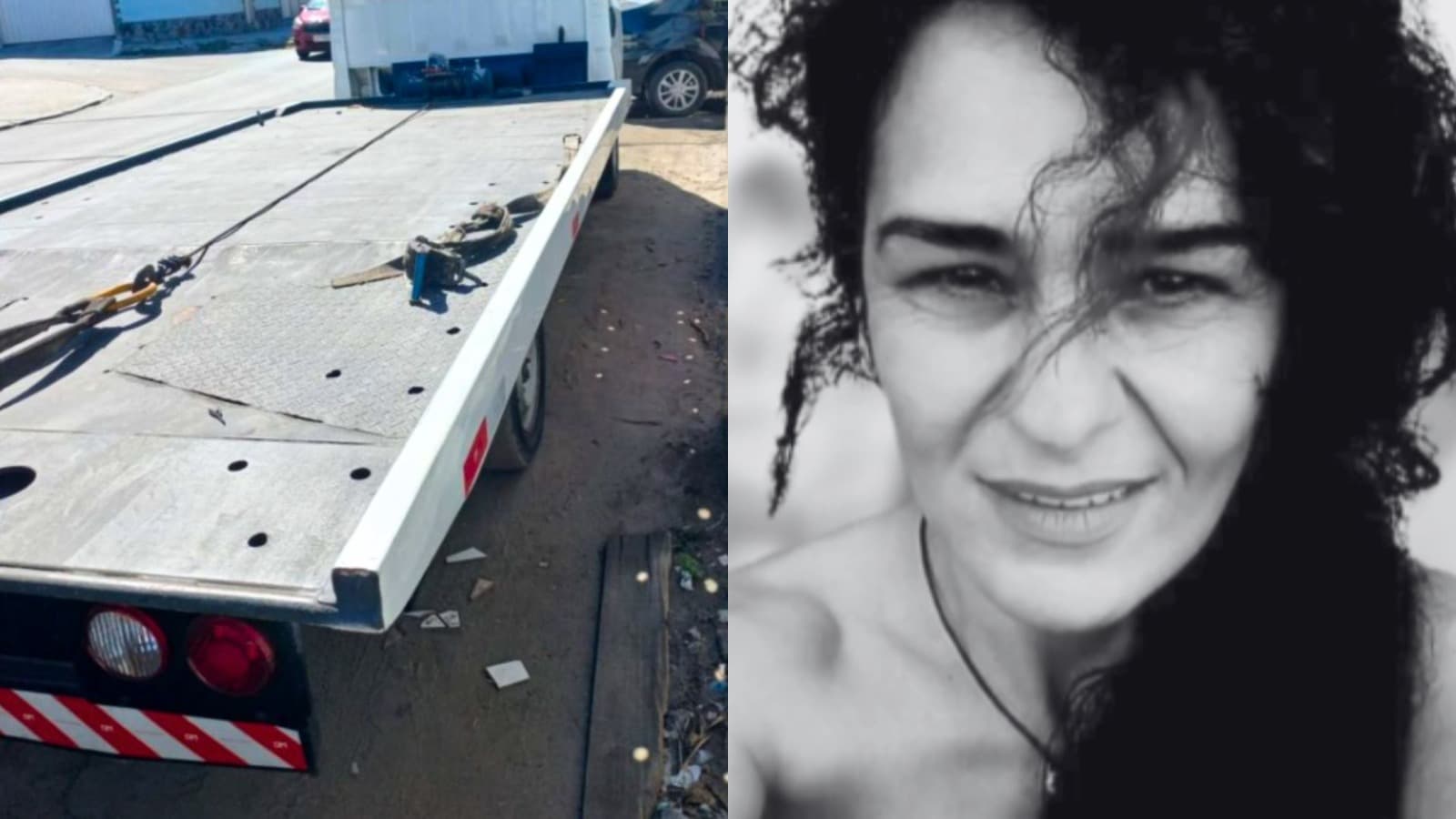 Identificada motociclista que colidiu contra caminhão de guincho estacionado no Sul de SC