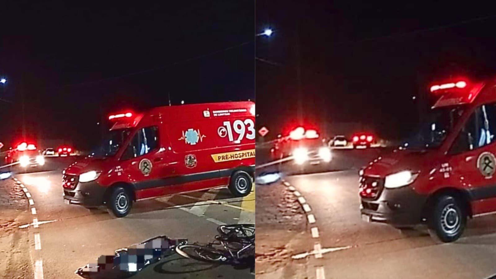 Ciclista de 84 anos morre após grave acidente com caminhão na SC-110, no Alto Vale