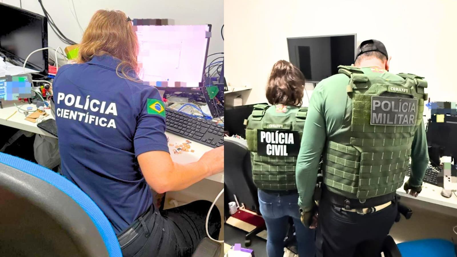A jogada rápida do GAECO para pegar o acervo de abuso infantil na internet antes do “deletar” em cidade de SC