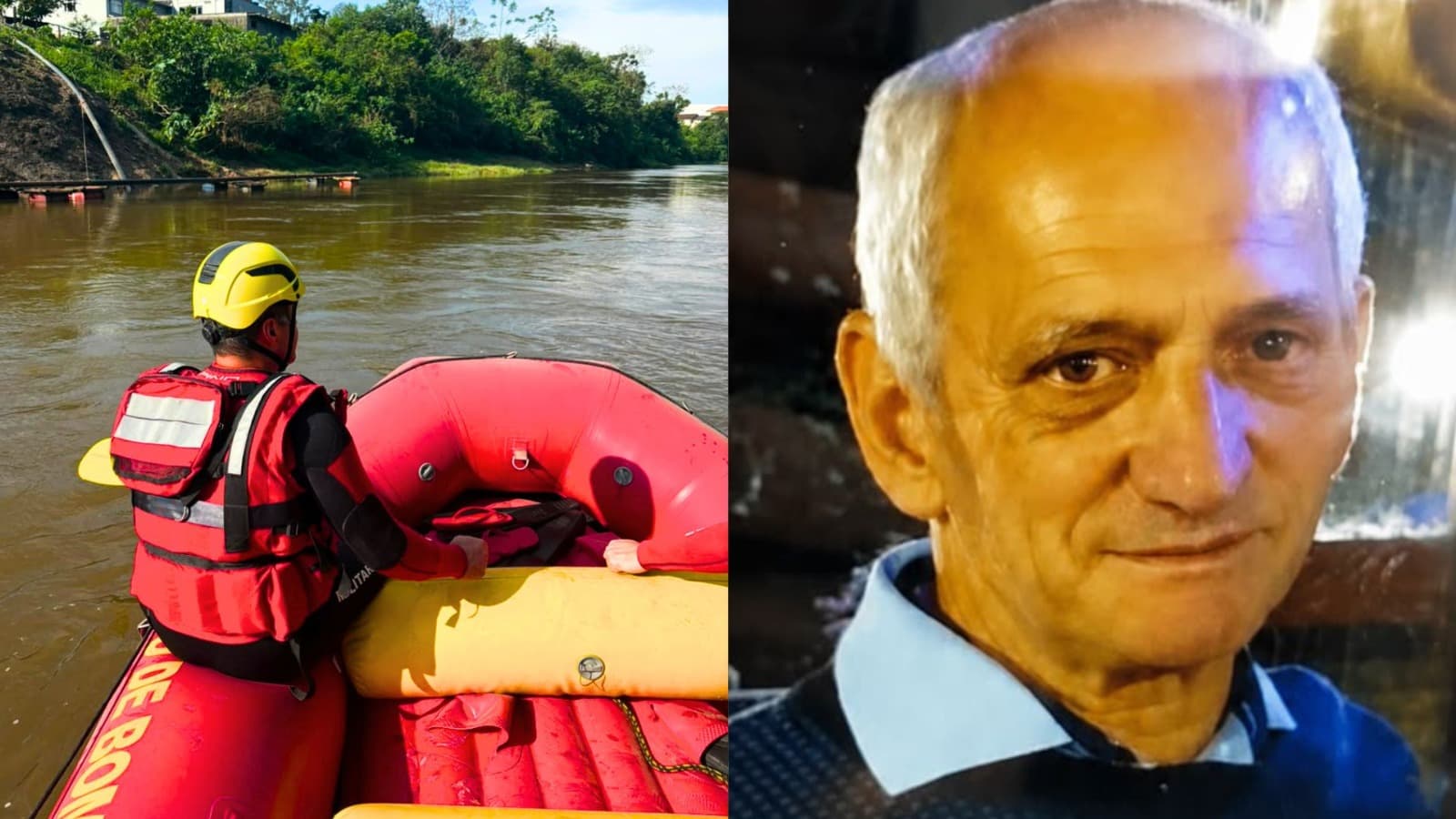 Mesmo rio, duas vítimas: buscas por homem de 59 anos e menino de 6 entram no 3º dia na Grande Florianópolis