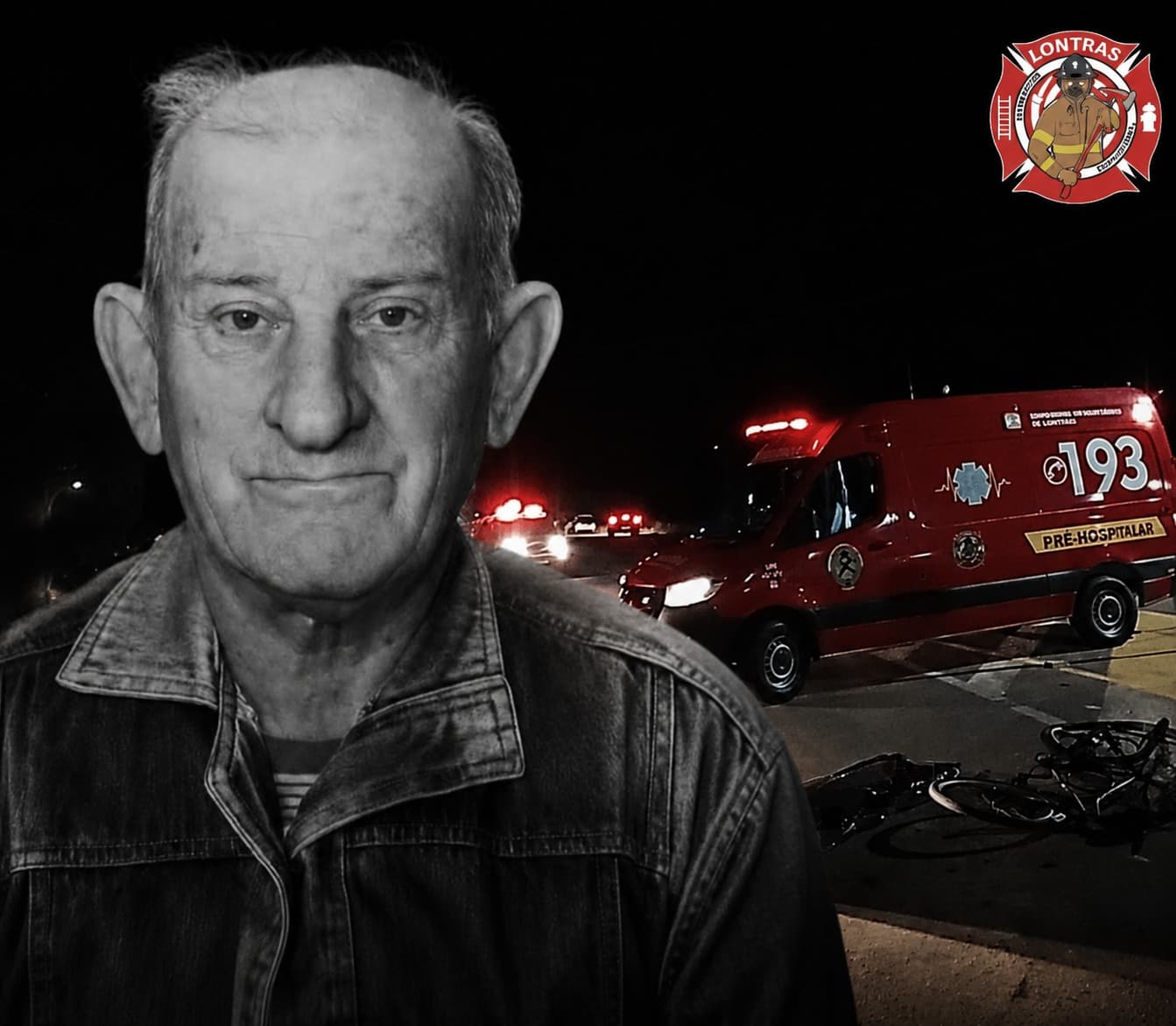 Última pedalada: idoso de 84 anos morre a caminho do mercado no Alto Vale