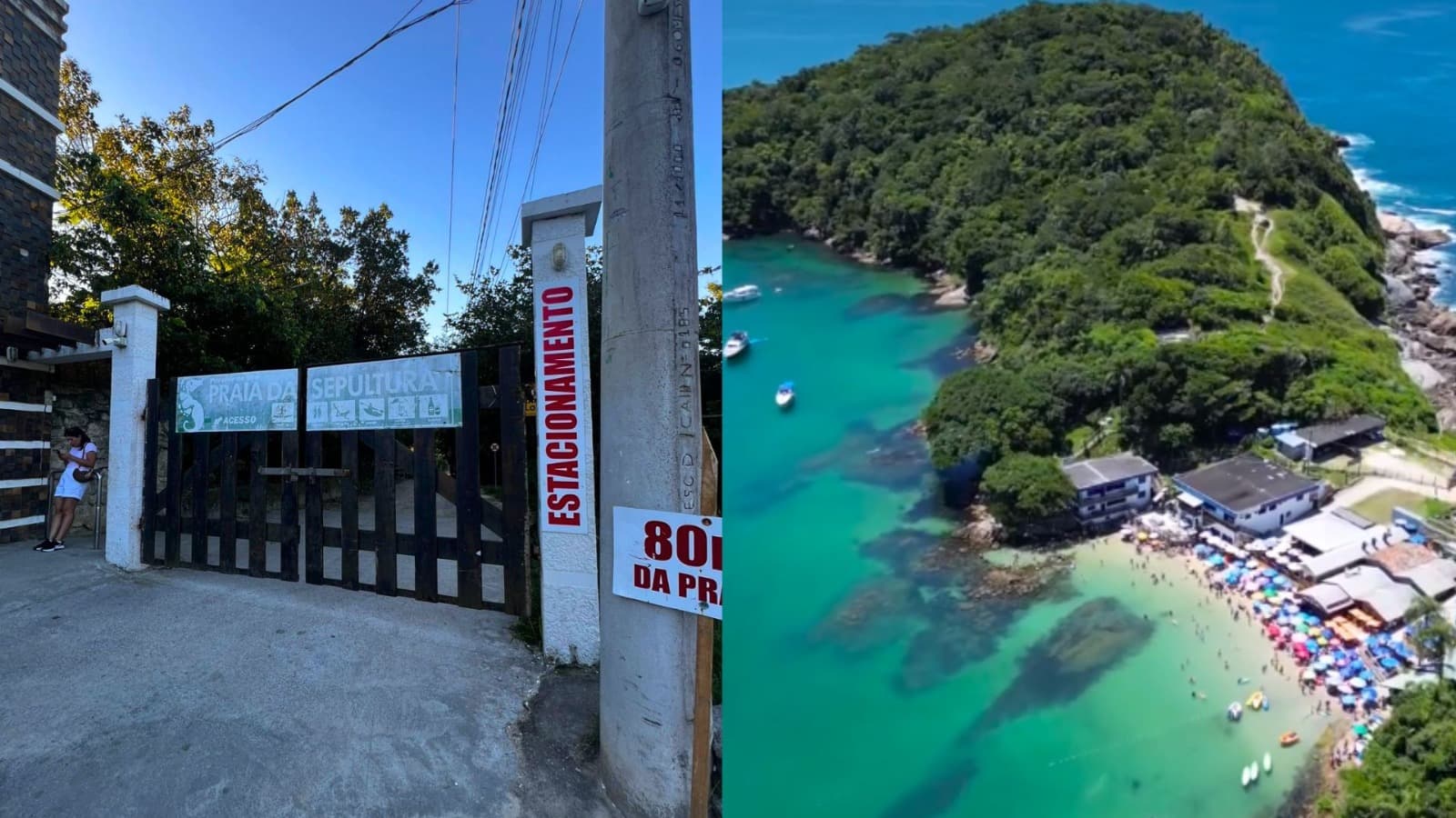 Cadeado com os dias contados: Bombinhas terá que liberar rua de acesso à Praia da Sepultura