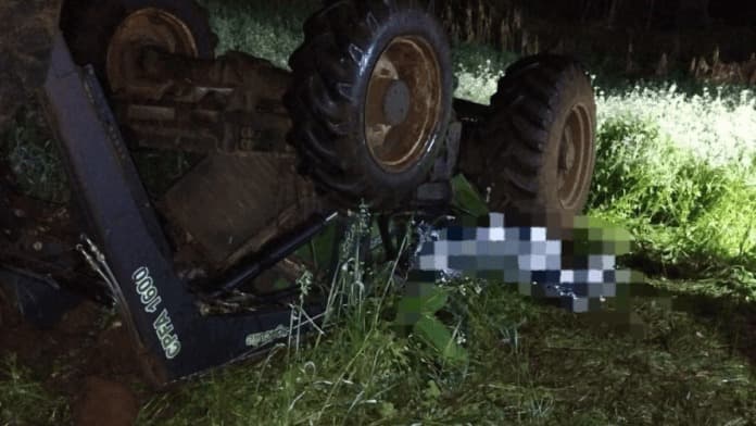 Desaparecido desde a tarde, homem é encontrado sem vida embaixo de trator pela própria família em SC