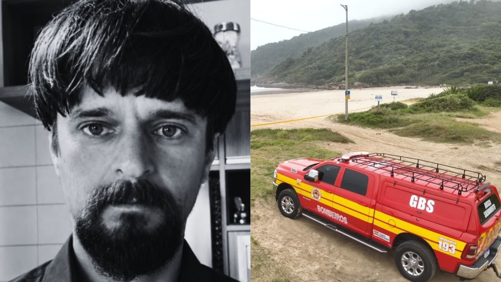 Corpo é encontrado em praia de Florianópolis após dias de buscas por pescador desaparecido