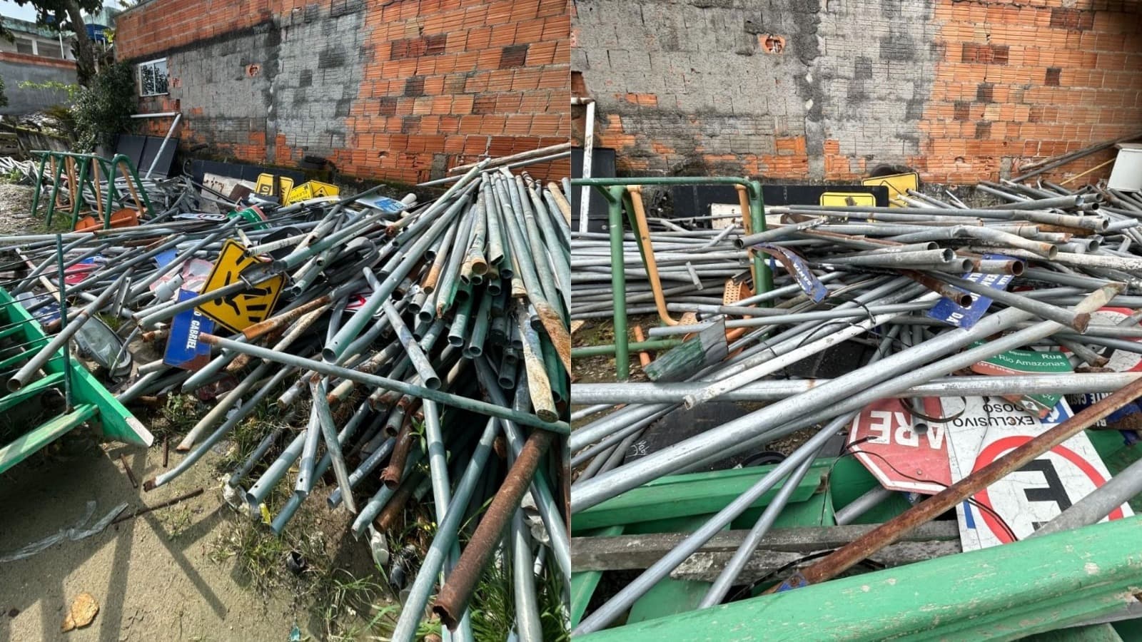 Conta alta no trânsito: troca de 300 placas vandalizadas custa R$ 75 mil aos cofres de Camboriú