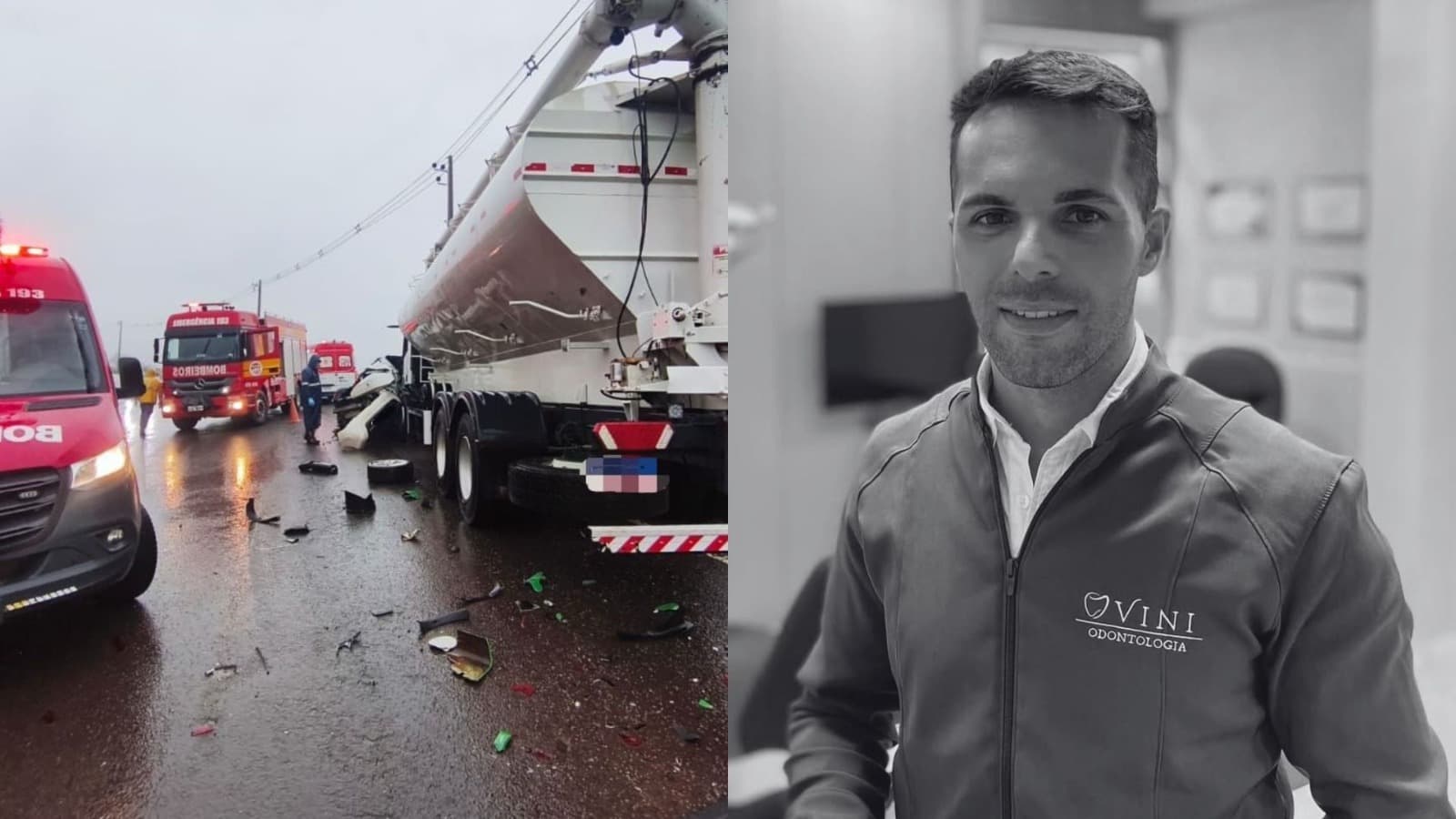 “Ele conquistou a comunidade”: acidente em rodovia de SC mata cirurgião-dentista de 33 anos