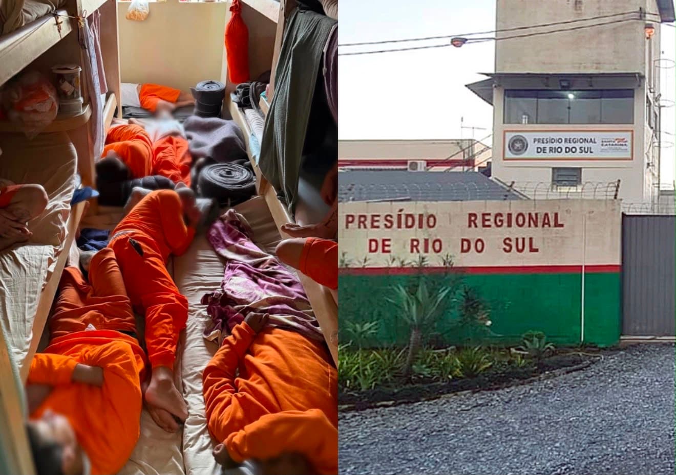 Juiz desconta um ano de pena de centenas de presos por superlotação em SC: “dignidade da pessoa humana”
