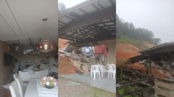 Menina de 10 anos morre três dias após ser atingida por deslizamento em SC